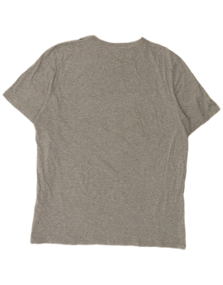 Timberland Herre Regular Fit Grafisk T-Shirt Top XL Grå