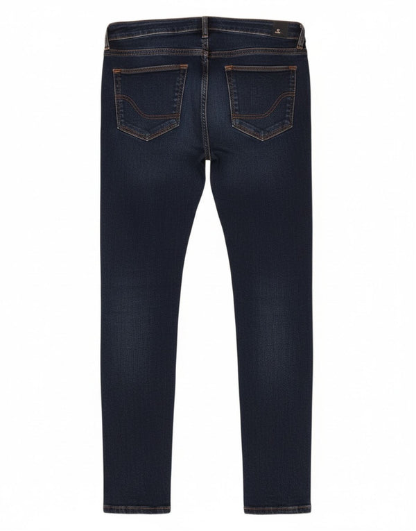 Fat Face Dame Skinny Jeans UK 8 Small W26 L31 Navy Blue