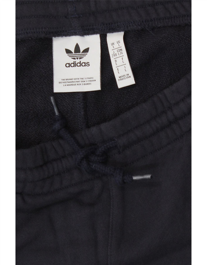 Adidas Sportsshorts til mænd store marineblå bomuld