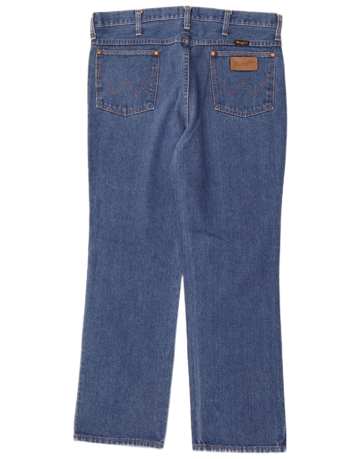 Wrangler Slim Jeans til mænd W36 L29 Blå