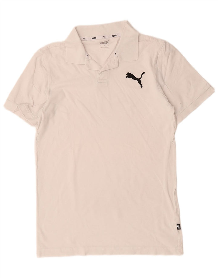 Puma Polo Shirt til mænd XS Hvid bomuld