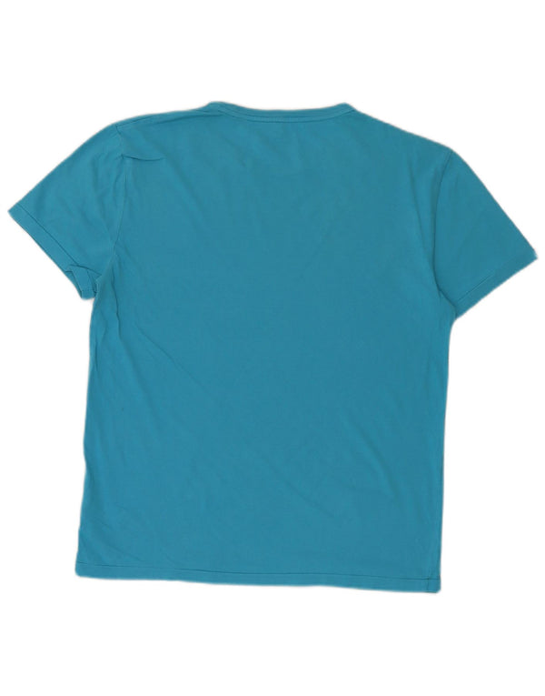 Polo Ralph Lauren Herre Custom Slim Fit T-shirt Top Medium Blue Bomuld