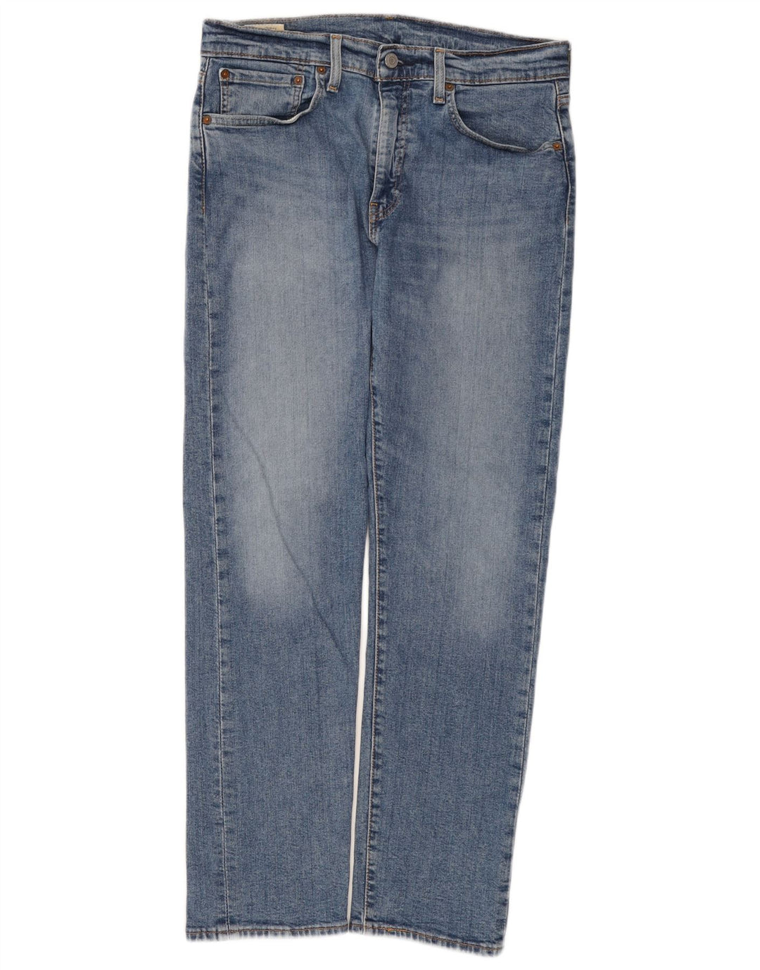 Levi's Herre 502 tilspidsede jeans W32 L30 Blå