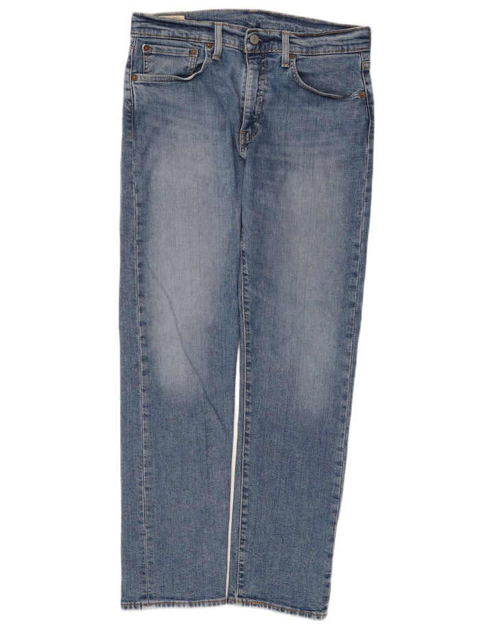 Levi's Herre 502 tilspidsede jeans W32 L30 Blå