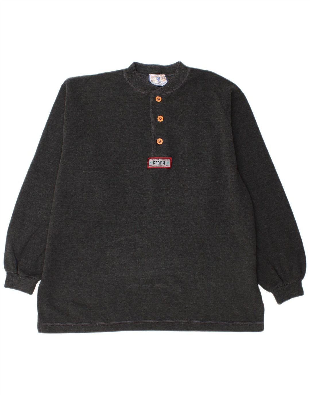 Gymnasium Herre Sweatshirt Jumper Medium Grå Bomuld