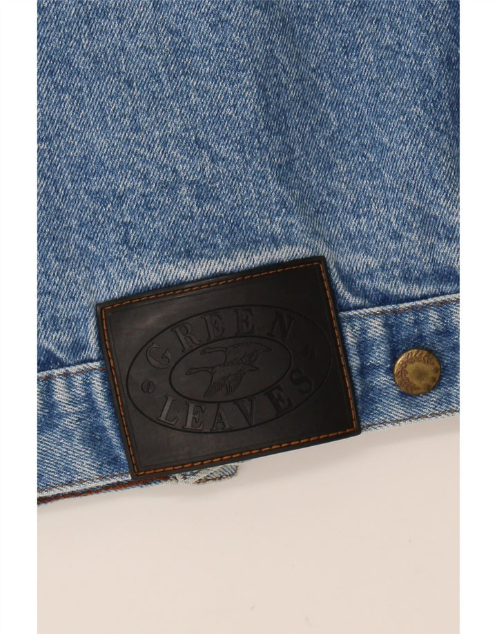 VINTAGE Mens Denim Jacket UK 42 XL Blue Vintage Vintage and Second-Hand Vintage from Messina Hembry 