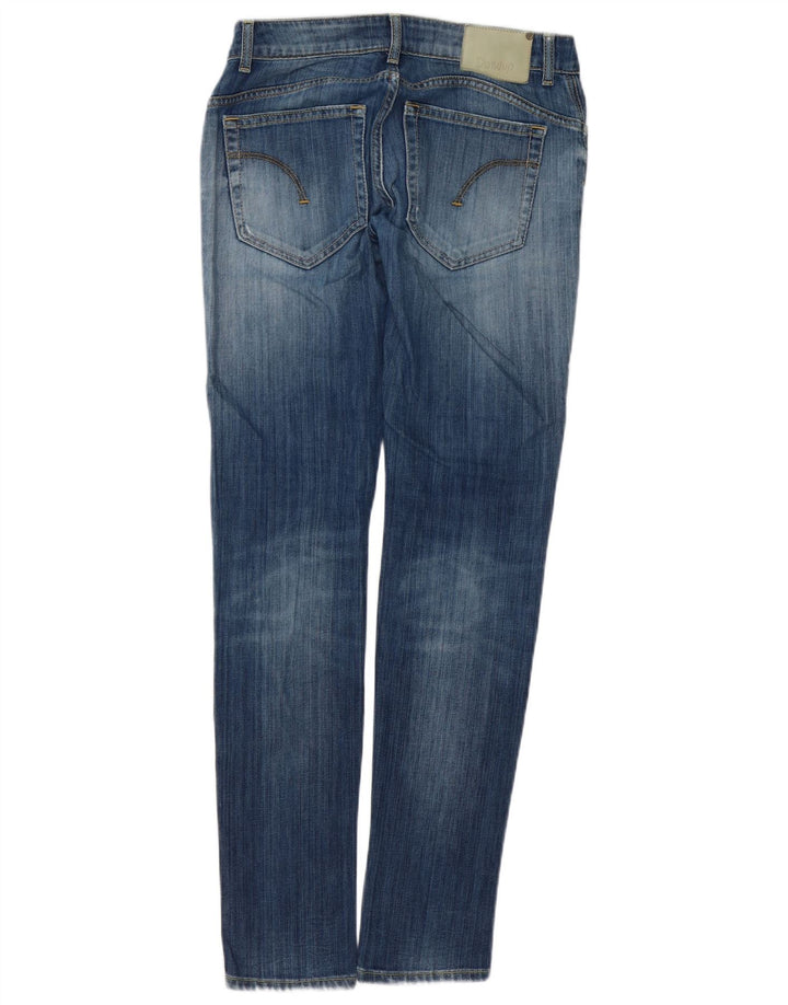 Dondup Dame Skinny Jeans W30 L34 Blå Bomuld