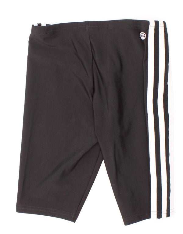 Adidas Boys Aeroready Capri Leggings 7-8 år Sort polyamid