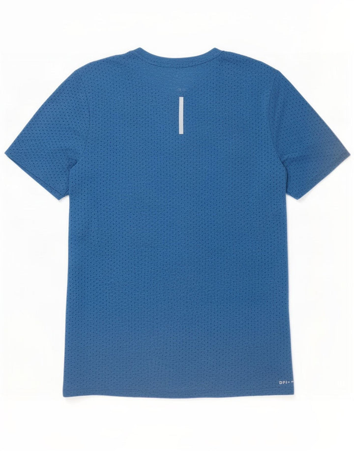 Nike herre Dri Fit T-shirt top mellemblå