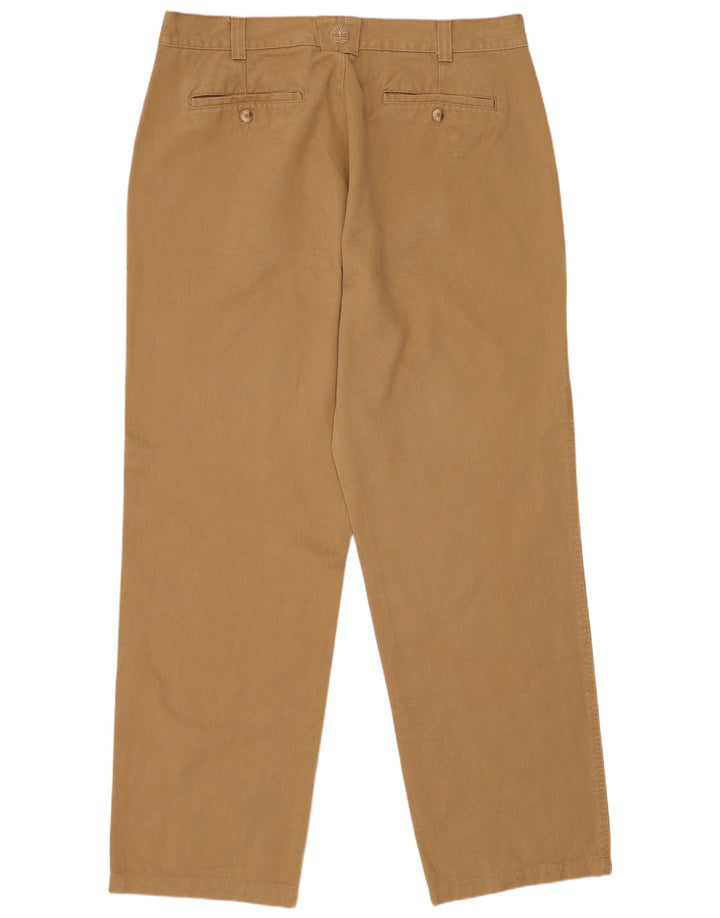 Timberland Herre Regular Chino Bukser W40 L32 Beige Bomuld
