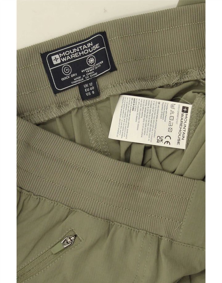 Mountain Warehouse Dame Capri Bukser UK 12 Medium W30 L21 Khaki