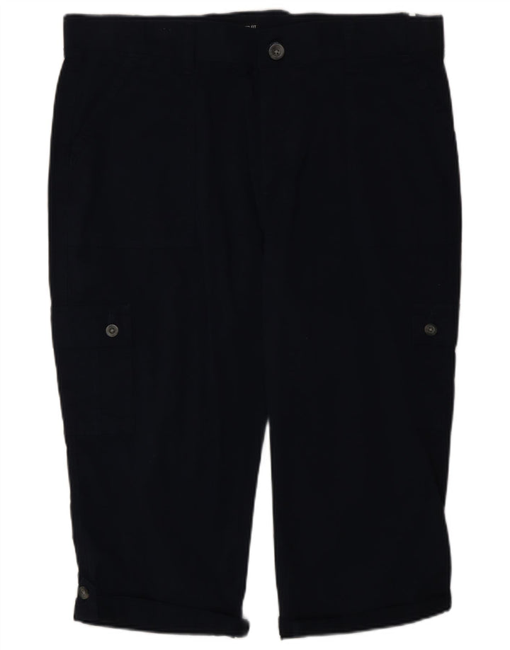 Lee Dame Cargo Capri Bukser US 16 2XL W38 L19 Marineblå Bomuld