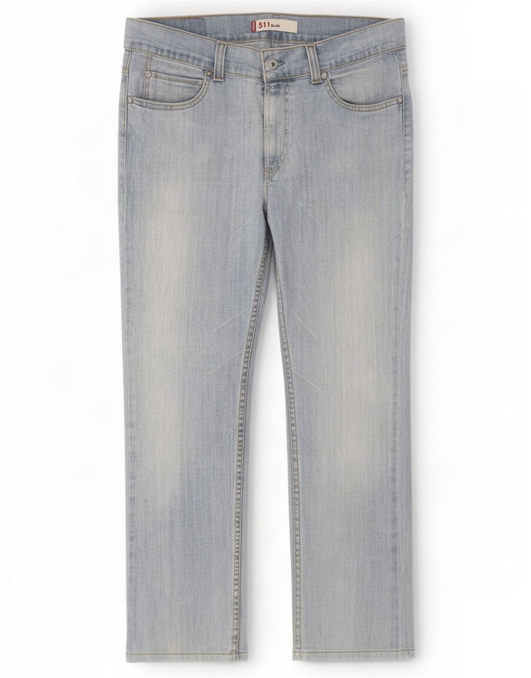Levi's Herre 511 Slim Jeans W36 L30 Blå Bomuld