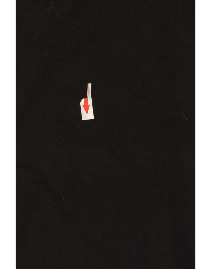Massimo Dutti Herre Polo Shirt Stor Sort Bomuld