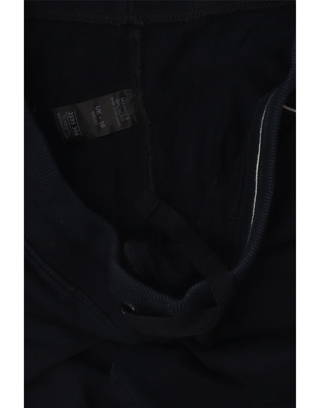 MARKS & SPENCER Træningsdragtsbukser til kvinder UK 10 Small Navy Blue