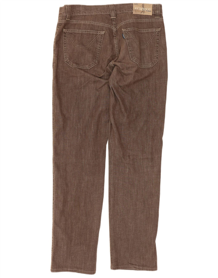 Jeckerson Herre almindelige jeans W30 L32 brun bomuld
