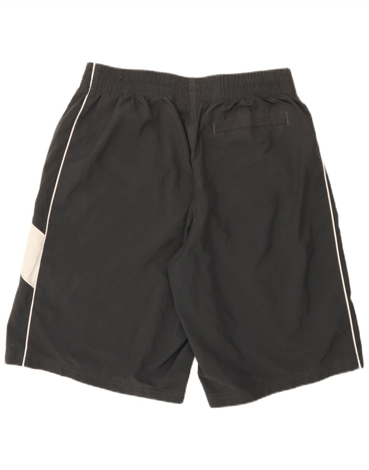 NIKE Sportshorts til mænd XL Sort Colourblock Polyester