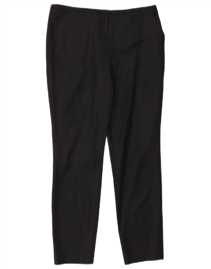 Ted Baker Dame Slim Suit Bukser Størrelse 2 Small W30 L28 Sort Uld