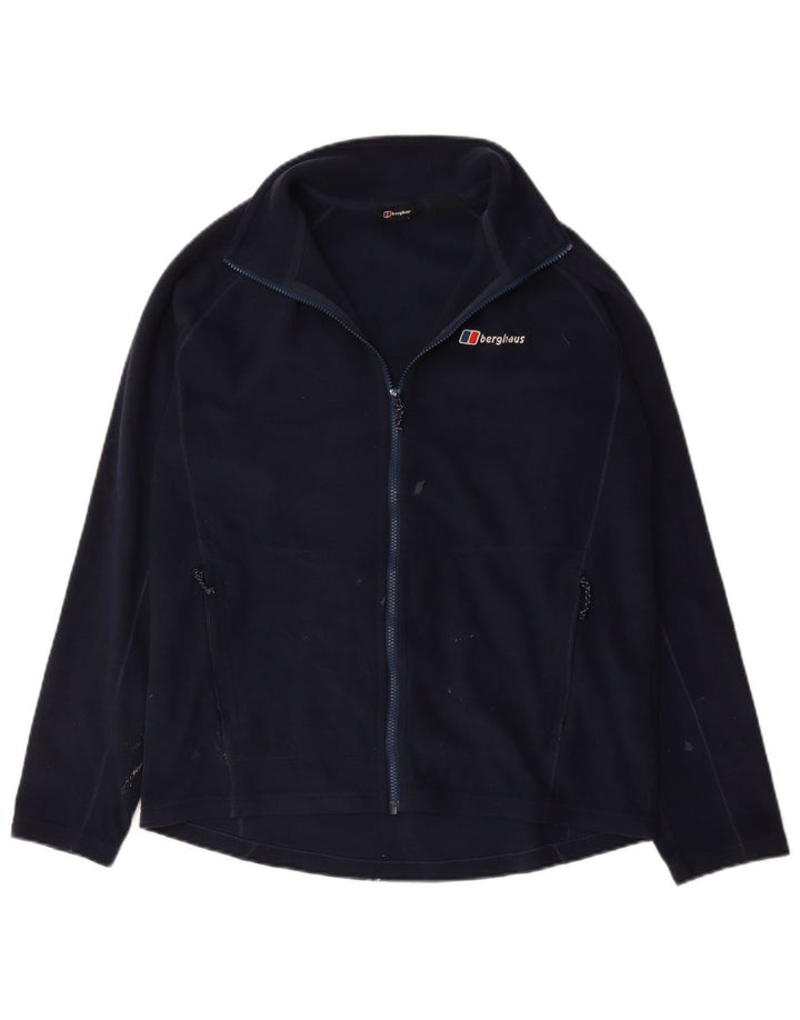 Berghaus Fleecejakke til mænd UK 40 Large Navy Blue Polyester