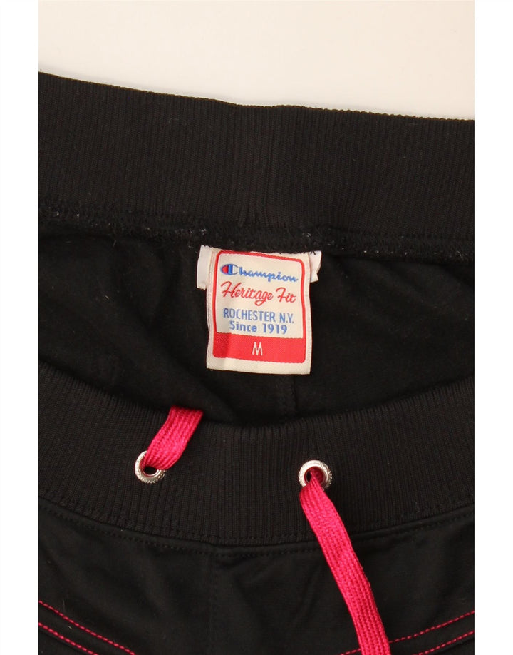 Champion Womens træningsdragt Bukser Joggers UK 14 Medium Black