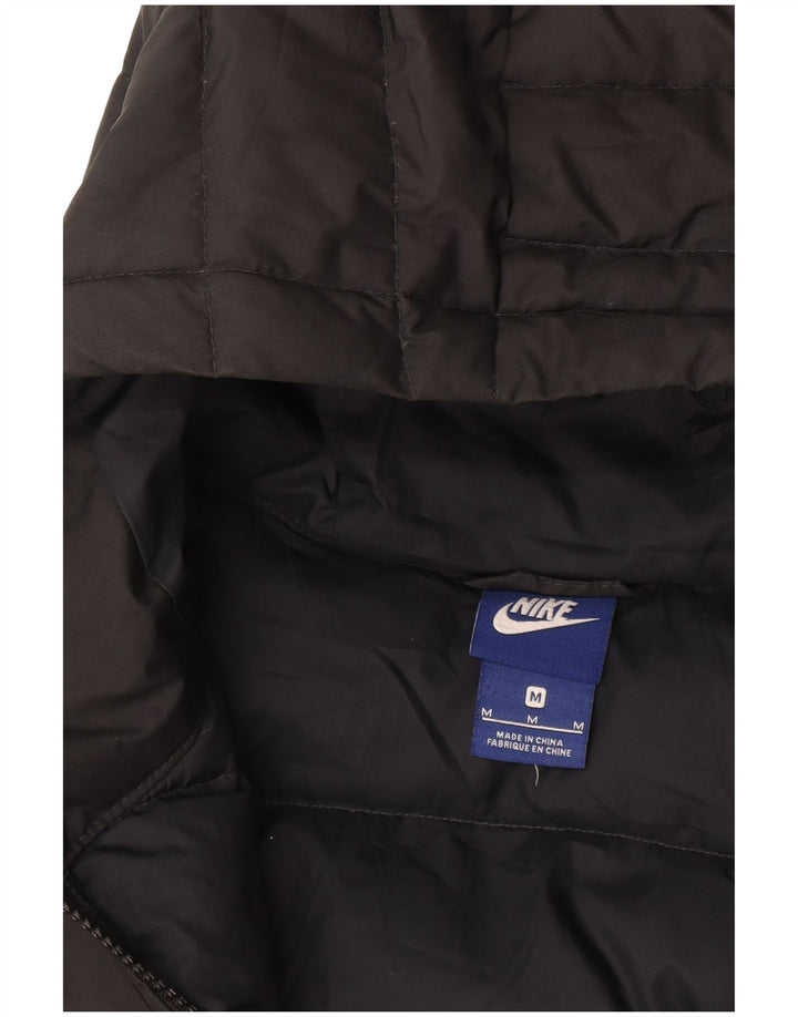 Nike polstret hættejakke til kvinder UK 12 mellemgrå