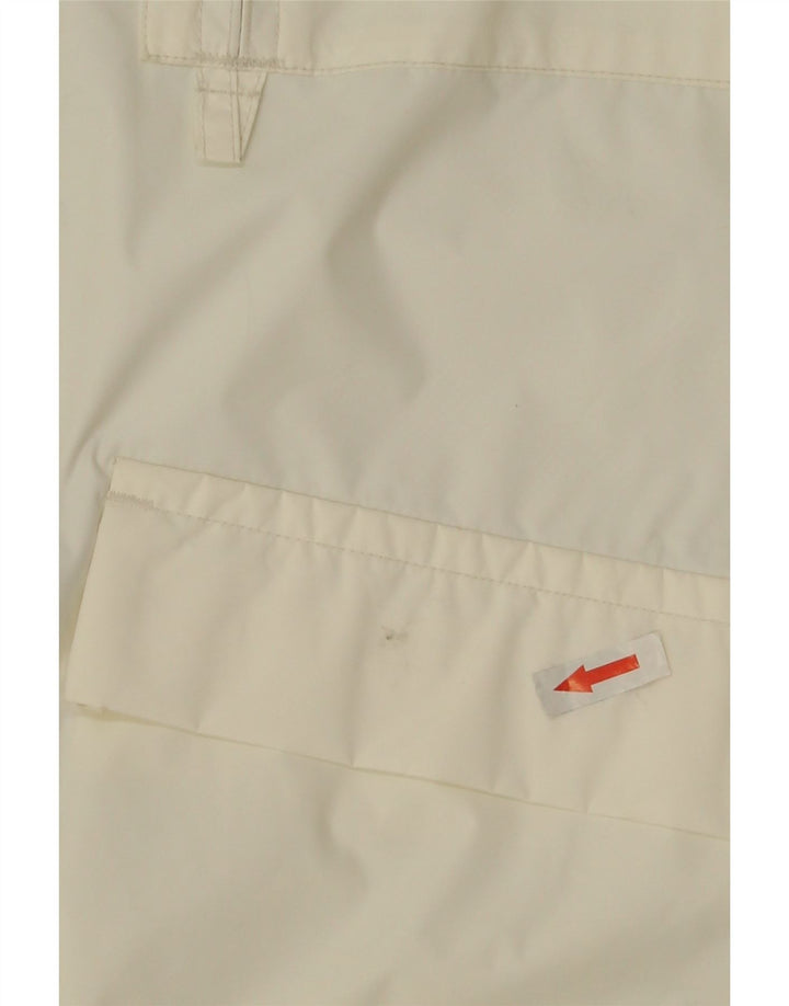Nautica Regnjakke til mænd UK 40 Stor Hvid Colourblock Nylon