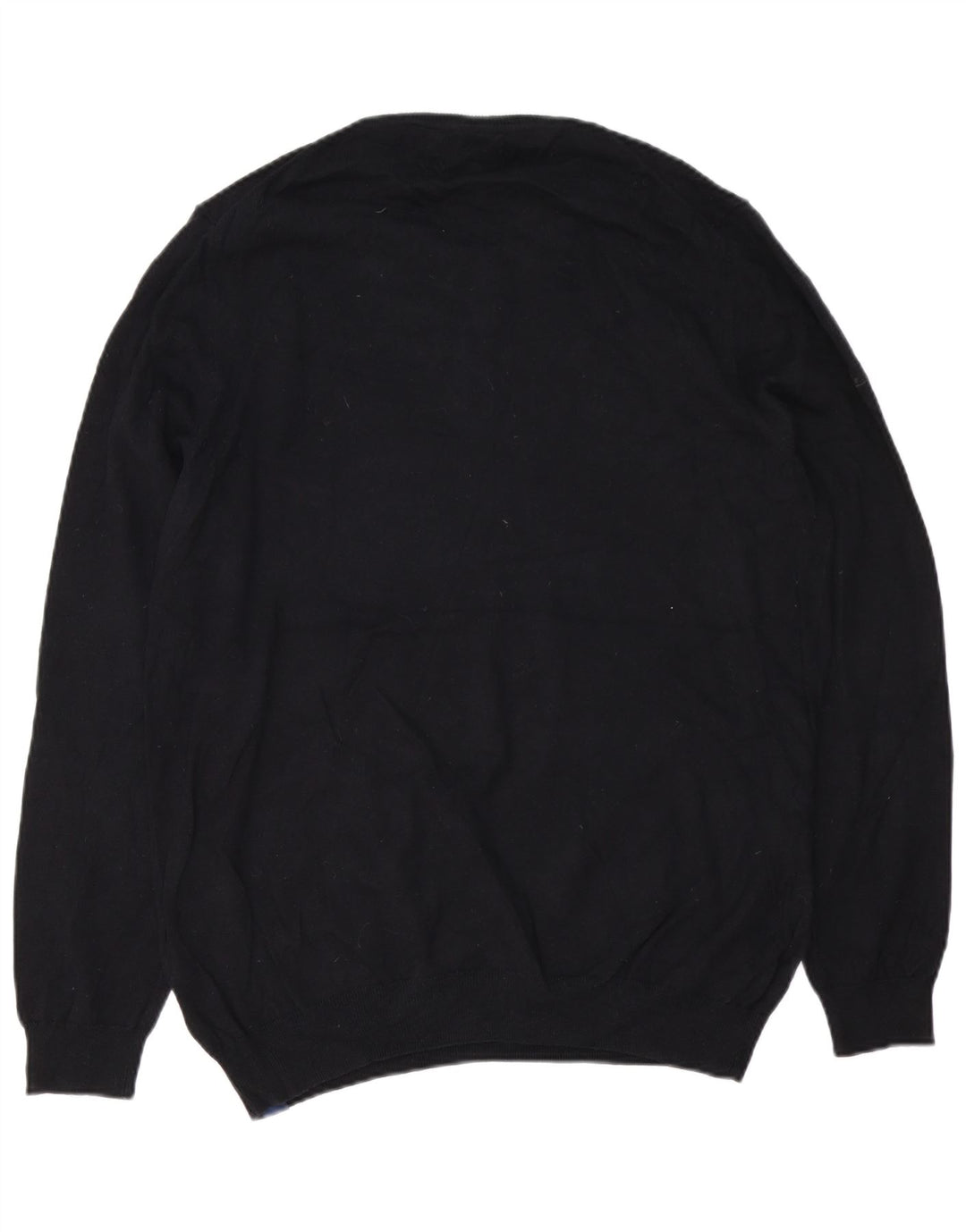 Superdry Herre sweater med rund hals 2XL sort bomuld