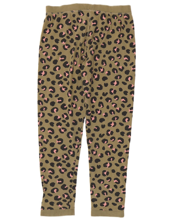 Marks & Spencer Girls Leggings 13-14 år Grønt dyreprint Bomuld