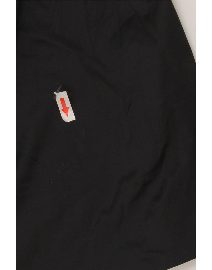 ZARA Kvinder Kort Slip Kjole UK 12 Medium Sort Polyester