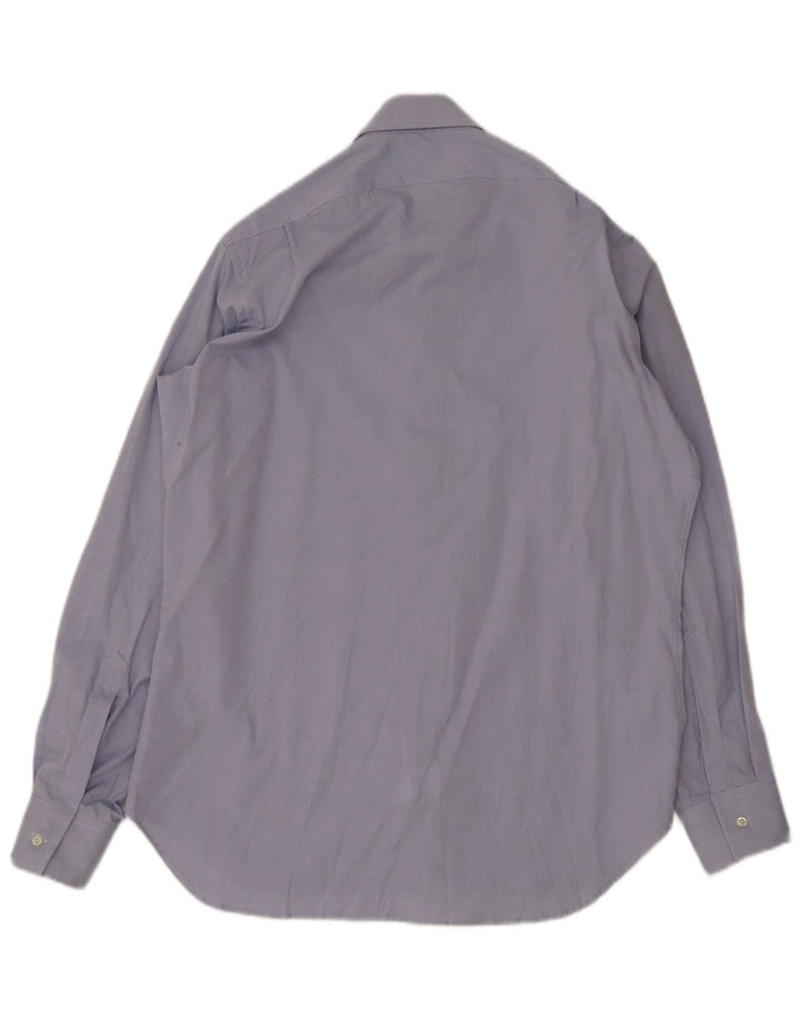 Dolce & Gabbana Herreskjorte Størrelse 40 15 3/4 Medium Blå