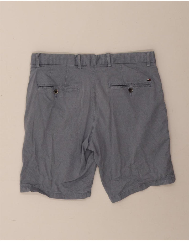 Tommy Hilfiger Herre Chino Shorts W33 Medium Blue Bomuld