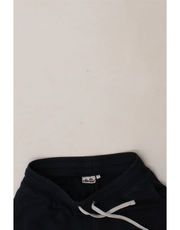 ELLESSE Mens Tracksuit Trousers Joggers Small  Navy Blue Cotton Vintage Ellesse and Second-Hand Ellesse from Messina Hembry 