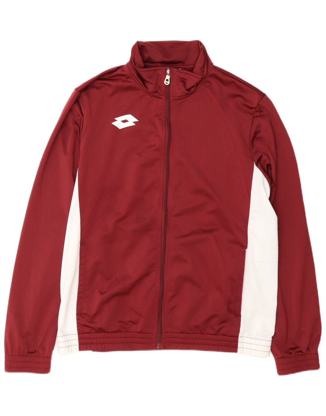 Lotto Træningsdragt til mænd Topjakke Medium Burgund Colourblock Polyester