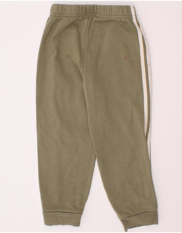 Adidas Drenge Træningsdragt Bukser Joggers 2-3 år Khaki Bomuld