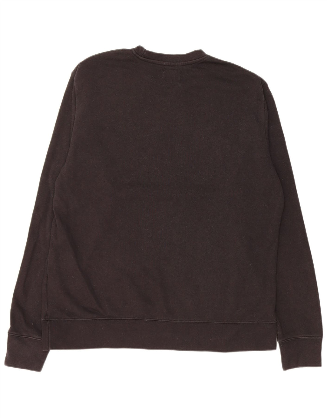 Champion Herre Grafisk Sweatshirt Jumper Medium Sort Bomuld