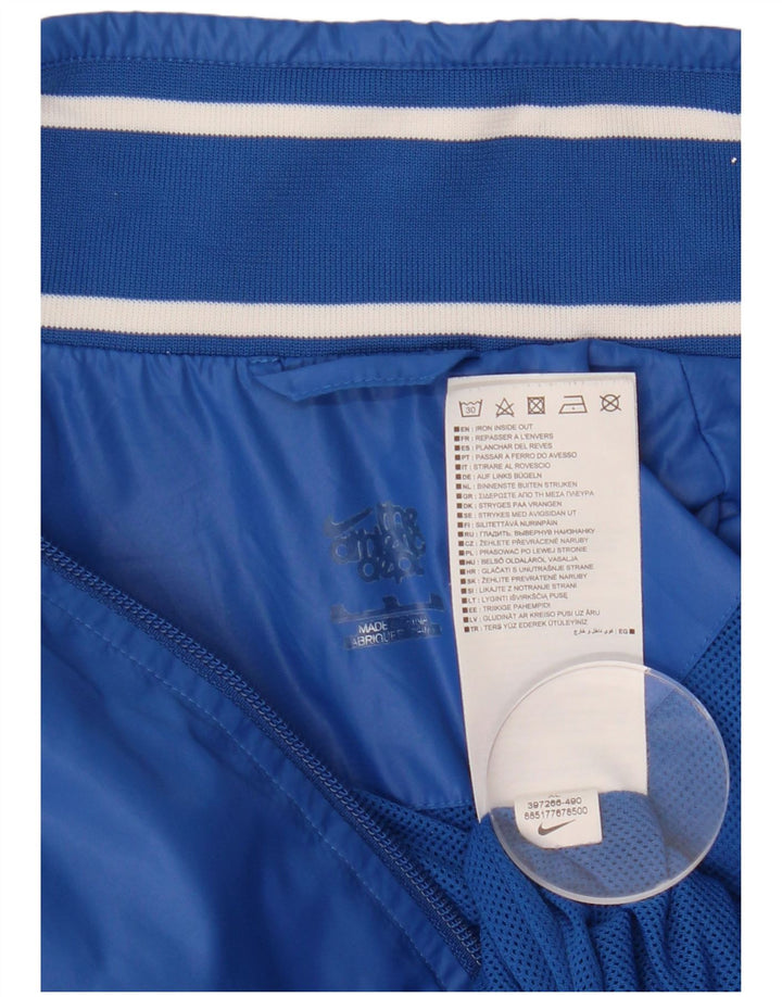 NIKE Grafisk træningsdragt topjakke til mænd XL blå nylon