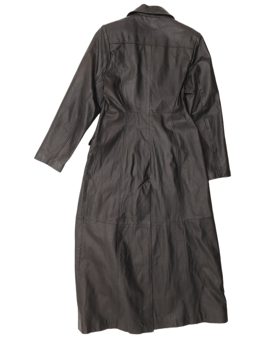 CAPELLE Læderfrakke til kvinder UK 12 Medium Sort Læder