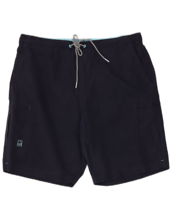 Marks & Spencer Badeshorts til mænd store marineblå polyester