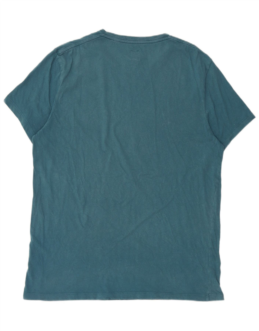 Jack Wills Herre grafisk T-shirt Top mellemblå bomuld