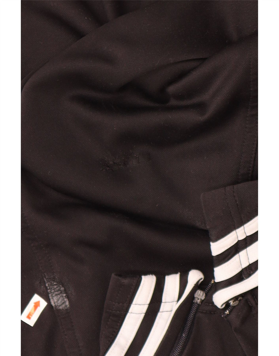 ADIDAS grafiske træningsdragtbukser til mænd UK 42/44 Large Black Polyester