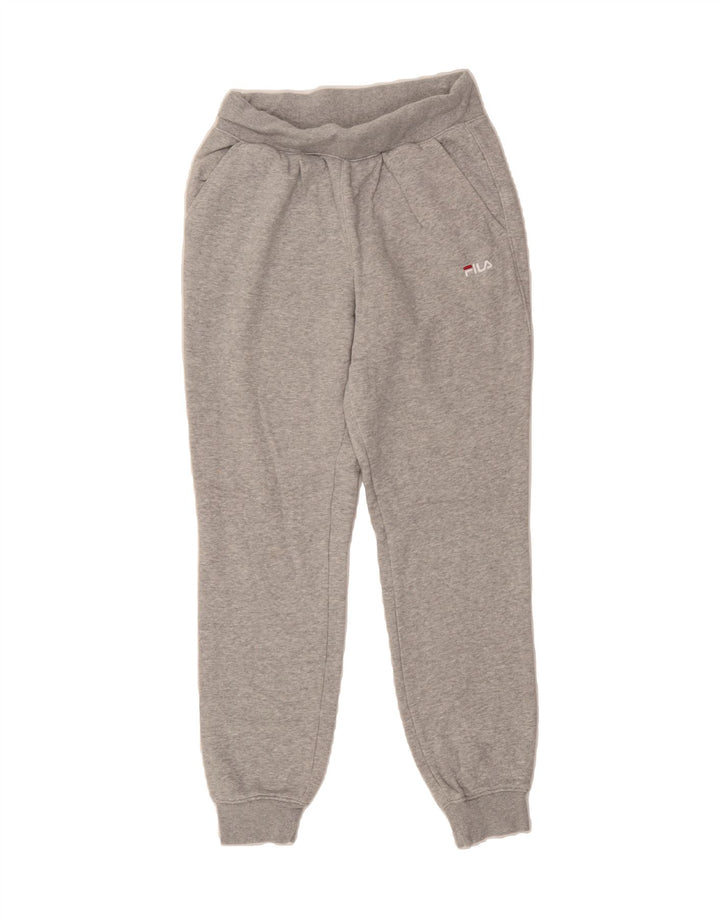 FILA Mens Tracksuit Trousers Joggers XS  Grey Cotton Vintage Fila and Second-Hand Fila from Messina Hembry 