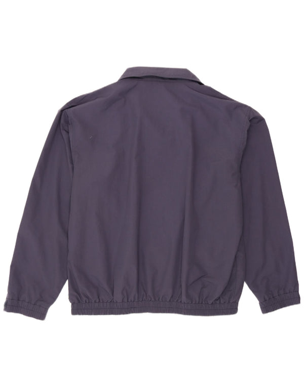 Slam Herre Bomber Jacket UK 42 XL Navy Blue Nylon