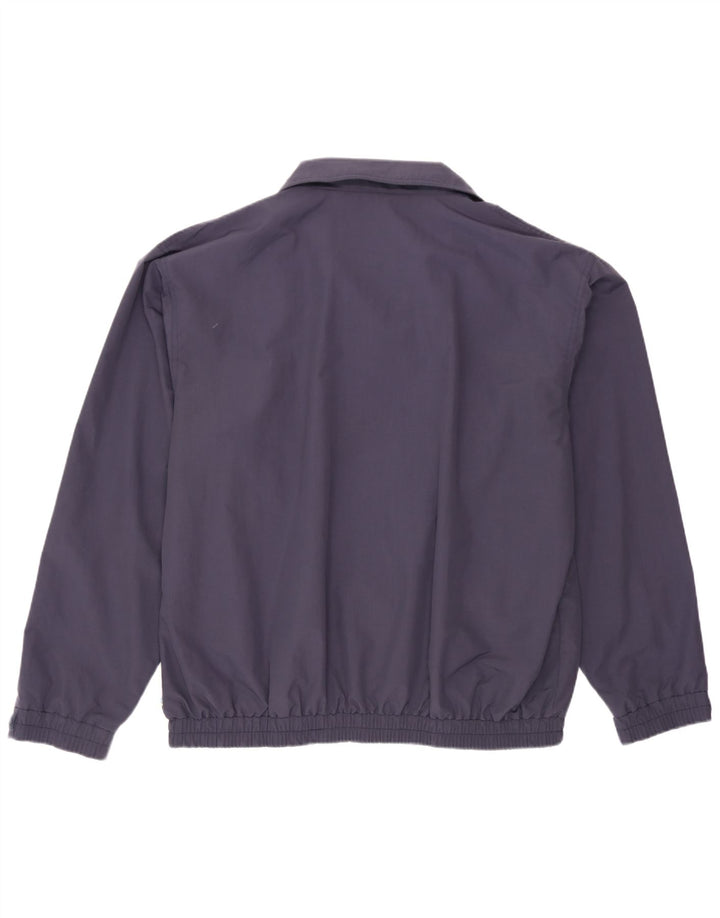 Slam Herre Bomber Jacket UK 42 XL Navy Blue Nylon
