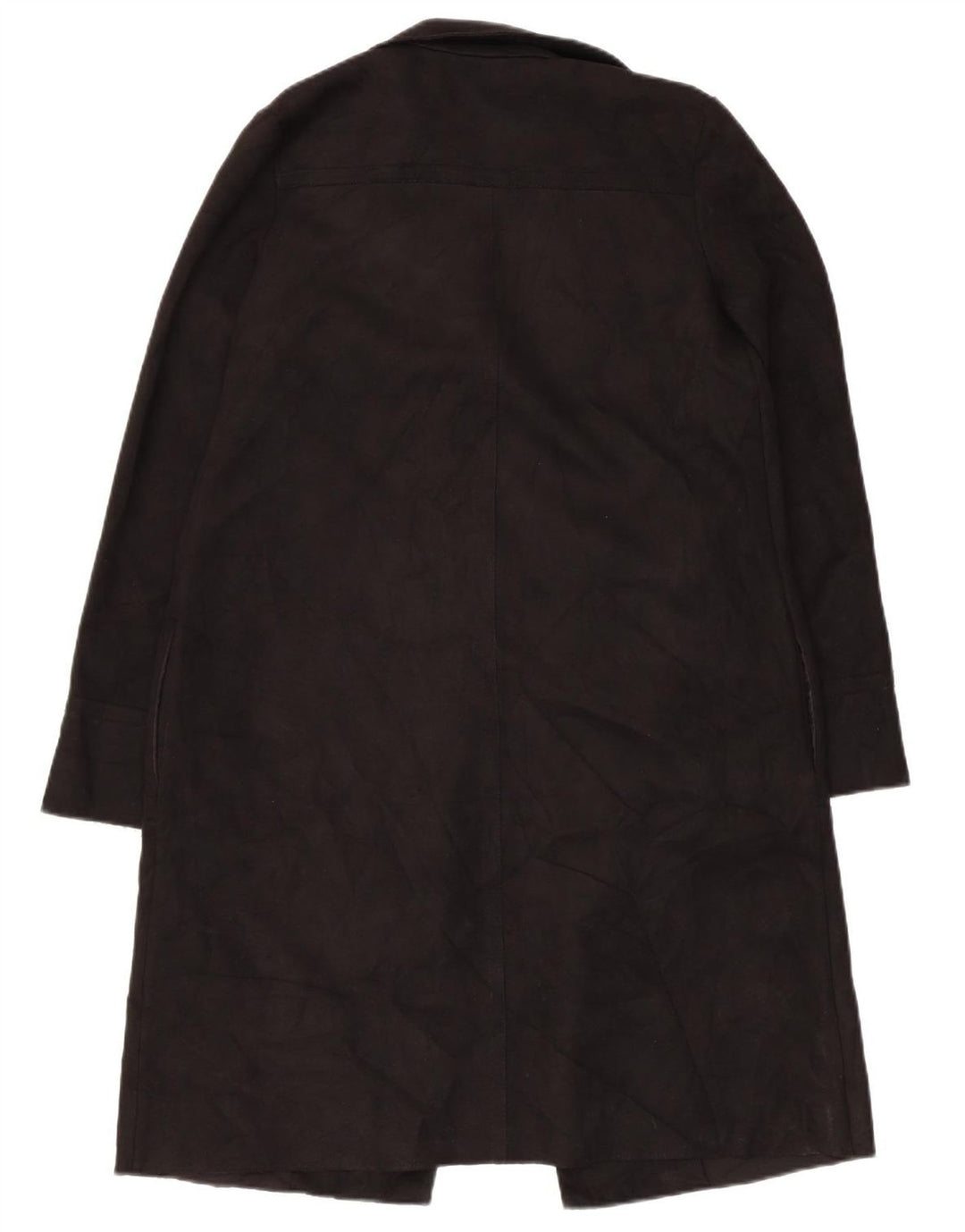 Zara Womens Open Overcoat UK 6 XS Sort