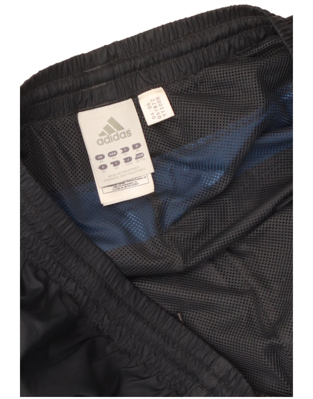 Adidas Træningsdragtsbukser til mænd XL Grå Colourblock Polyester
