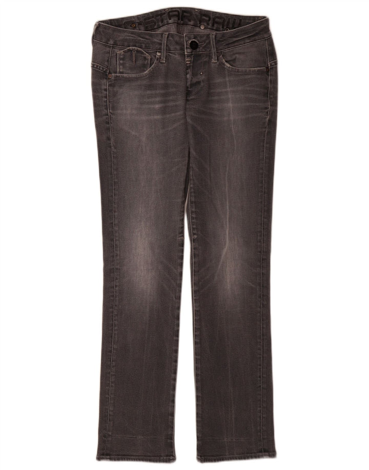 G-Star lige jeans til kvinder W28 L32 grå bomuld