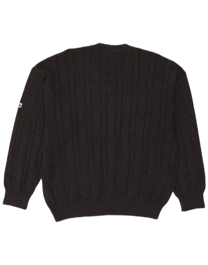 Navigare Herre V-hals sweater XL Grå Uld