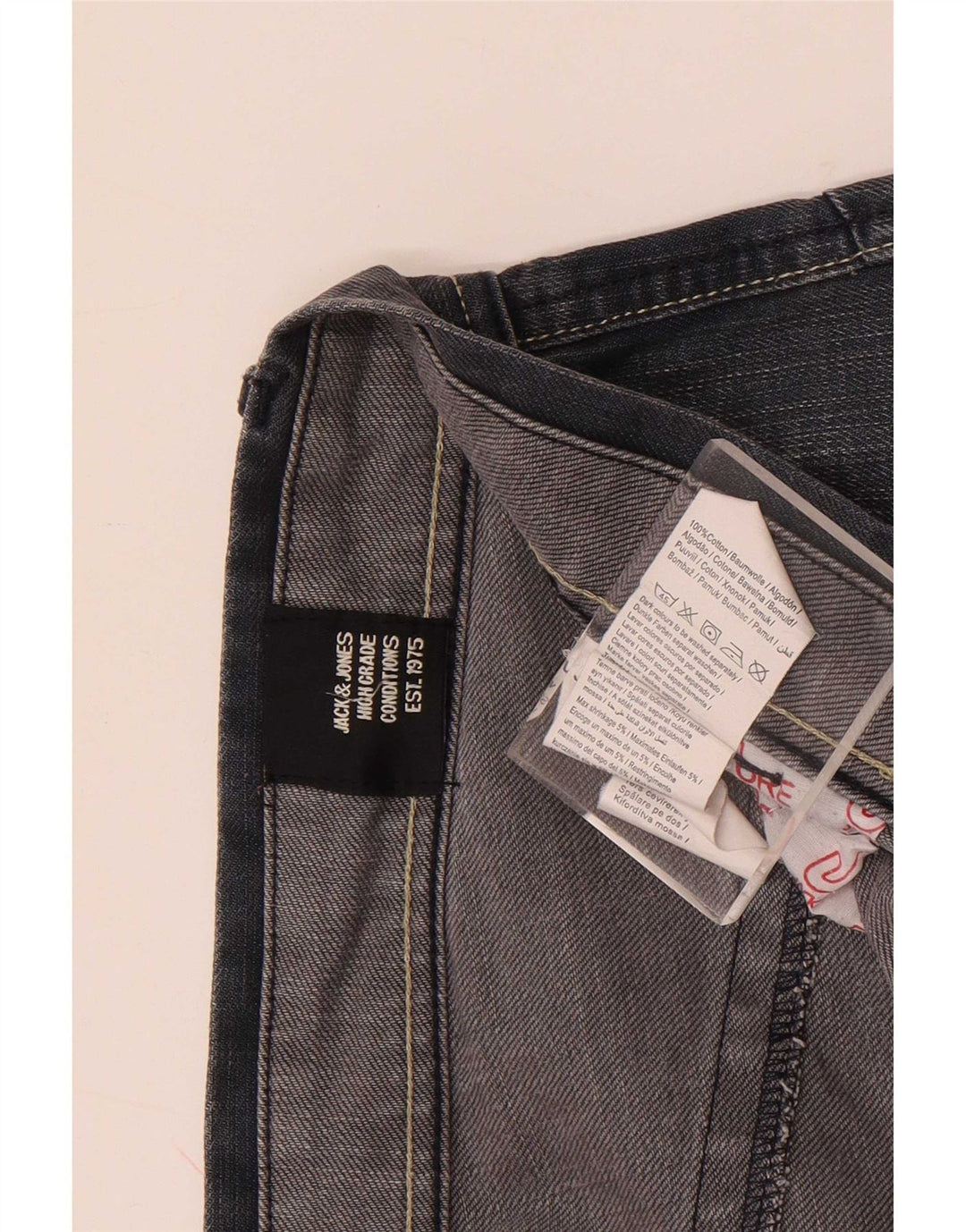Jack & Jones herre denimshorts XL W36 blå bomuld