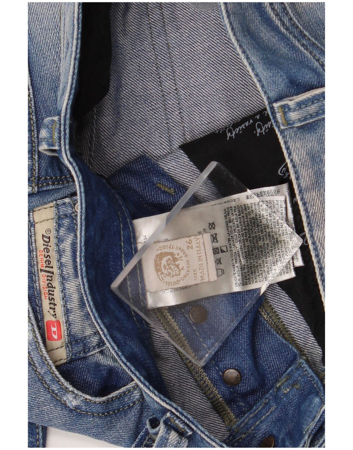 Diesel dame joggers slim jeans W26 L29 blå bomuld