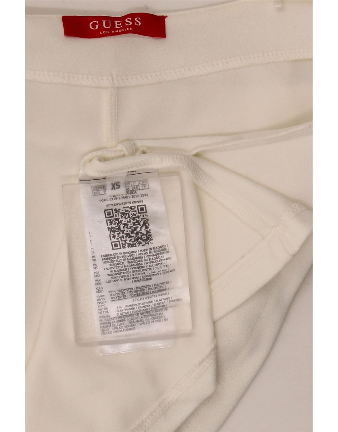 Guess Dame Cami Top UK 6 XS Hvid Polyester